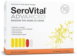 SeroVital Advanced for Women - Anti Aging Supplements - Renewal Supplements for Women - Supplement for Skin - Immunity Support - HGH Boosting Dietary Supplement for Women