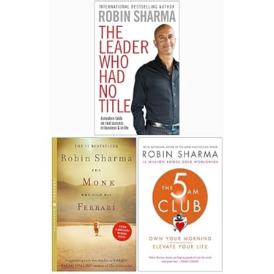 Robin Sharma Collection 3 Books Set