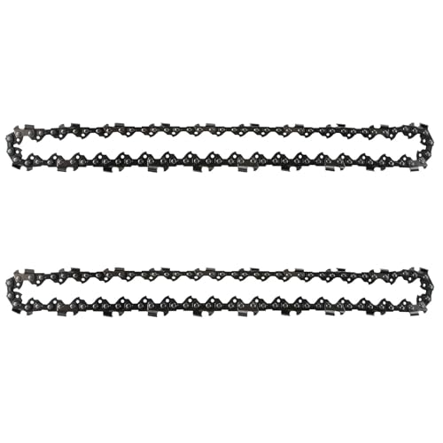 AAAQQ 10 Inch Chainsaw Chains for WORX WG309, 10'' Pole Saw Chain Replacement for Sun Joe SWJ803E SWJ807E - 3/8'' .050'' 40 Drive Links (2 pcs)