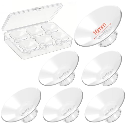 Insertos para extractor de leche 6 unidades 16mm silicona miniatura 1