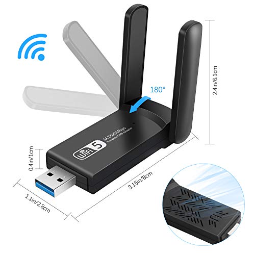 Philonext Segnale Wi-Fi 600Mbps, AC600Mbps Dual