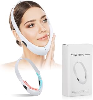 Electric V-Face Massager, Microcurrent Facial Lifting Device, Fast Skin Firming Machine Double Chin Reducing Massager, Face Fat Burner Machine, Effective In Three Weeks