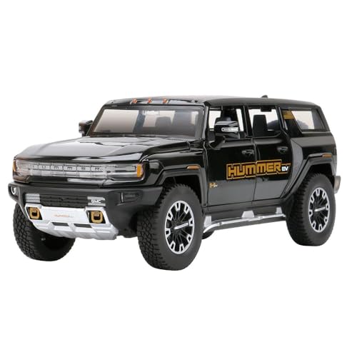 Image of Invite Enterprise 1:24 Hummer Off Road Diecast Metal Pull Back Car with 6 Openable Doors with Sound and Light Toy Decoration car Best Gift Toys for Kids 【Colors as Per Stock】