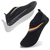 FELOVE Badeschuhe Wasserschuhe Strandschuhe Surfschuhe Barfuß Schuhe,Breathable Schwimmschuhe Hausschuhe Yoga Schuhe für Wassersport für Damen Herren