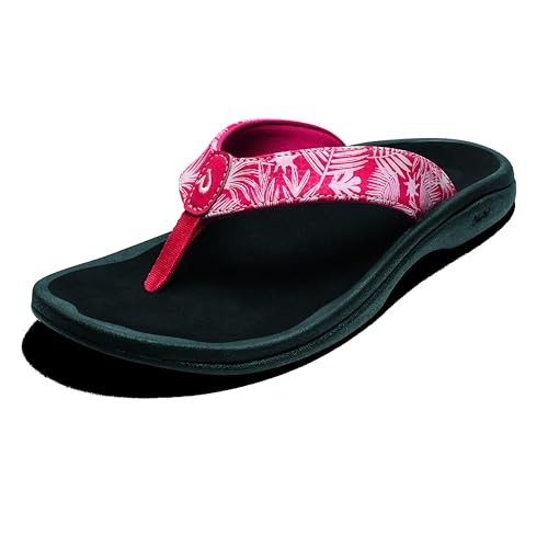 Image of OLUKAI Ohana Women's Sandals, Water Resistant Flip Flops with Arch Support, Lightweight Comfort for Beach & Travel, Enhanced Traction for Wet Surfaces