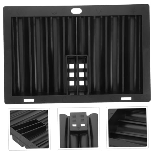 Abaodam Versatile Poker Chip Holder Acrylic Table Chip Tray Storage Accessories Compact Size
