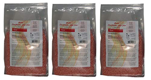 Storepil - 3 kg Perles de Cire à épiler PELABLE - ROSE pour épilation