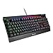 Sharkoon Skiller MECH SGK3, Clavier Mécanique, logiciel Français, AZERTY, éclairage RGB, Switch Rouge