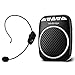 W WINBRIDGE Wireless Voice Amplifier, Portable Microphone and Speaker Rechargeable Lightweight Original Personal Clip On Loudspeaker for Elderly, Teaching, Presentations, Guiding etc 10W