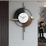 SIN&MI Modern Industrial Wall Clock
