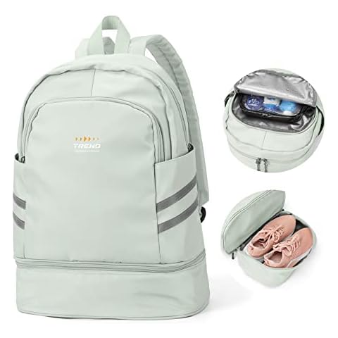 Mochila SZLX con Compartimento para Zapatos e Impermeable Cover