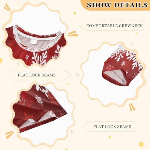 Boys Rash Guard Swim Shirt Long Sleeve UPF+ 50 Sun Shirts Quick Dry Shirt Christmas for Toddler Kids3