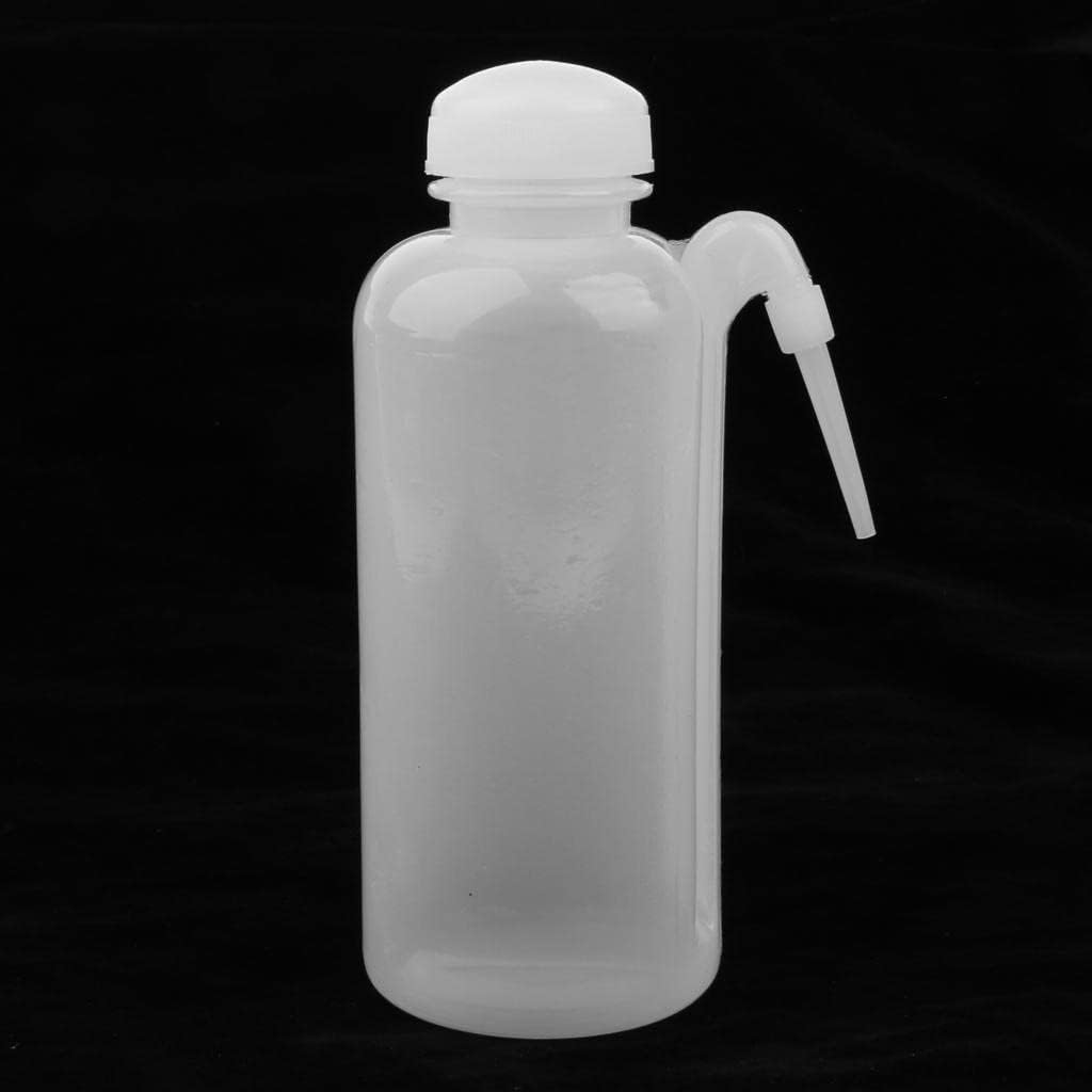 CALANDIS™ 500ml Plastic Lab Safety Wash Bottle Tattoo Squeeze Wash Bottles, Food Grade, Heat Cold Resistant