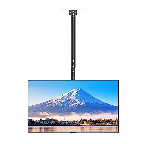 Support TV mural et plafond inclinable pivotant pour écran 32 à 65 pouces