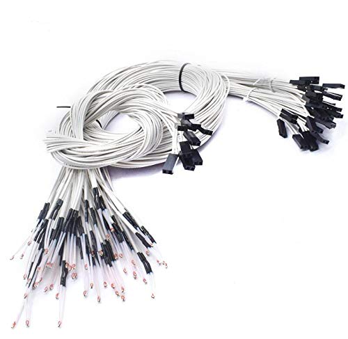 Lysee 3D Printer Parts & Accessories - 500pcs/lot 3D Printer Parts 100K ohm NTC 3950 Thermistors with Cable for 3D Printer Reprap Mend RAMPS 1.4 A4988 HEATBED - (Size: Without Du-pont)