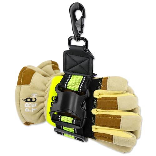 Lightning X Wide Firefighter Glove Strap w/Quick Release XL | LXFGS-XL | for Firefighters Extrication Mechanics Construction & Safety Gloves