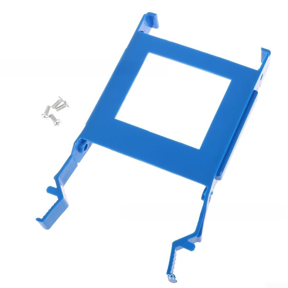 Staffa Ssd in plastica blu 2.5 compatibile con Dell per Optiplex 3070 5070 7070 per disco rigido Mt Kit di montaggio su rack Design per la configurazione sicura dell'archiviazione dei dati