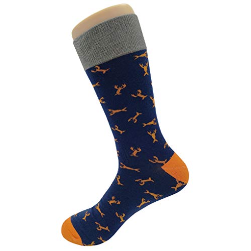 Mini Lobster Dress Socks Funny Novelty Crazy Fun Design Men Size 8-12 Cotton Casual Crew Colorful Funky Fancy Socks Gift for Men3