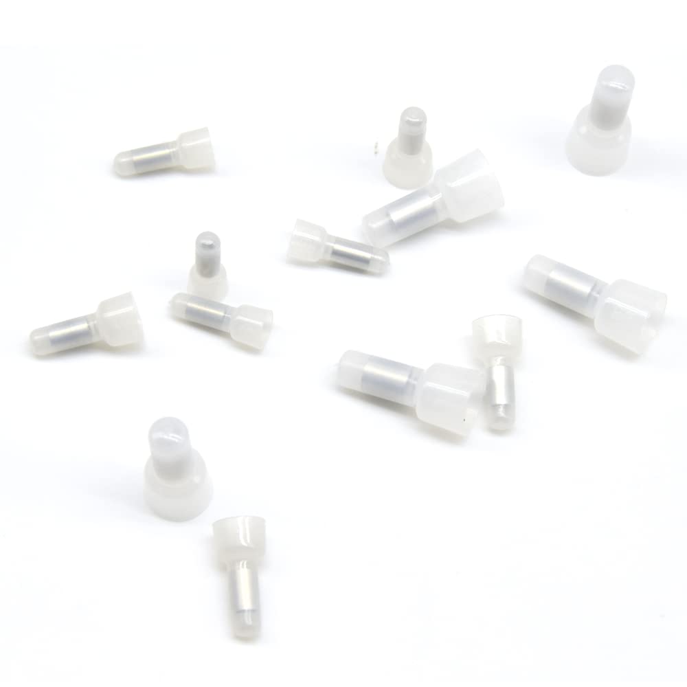 Lot de 250 embouts avec capuchon à sertir pour fil fermé en nylon câblage sertissage bouchon connecteurs sertis avec embouts fermés (NM)