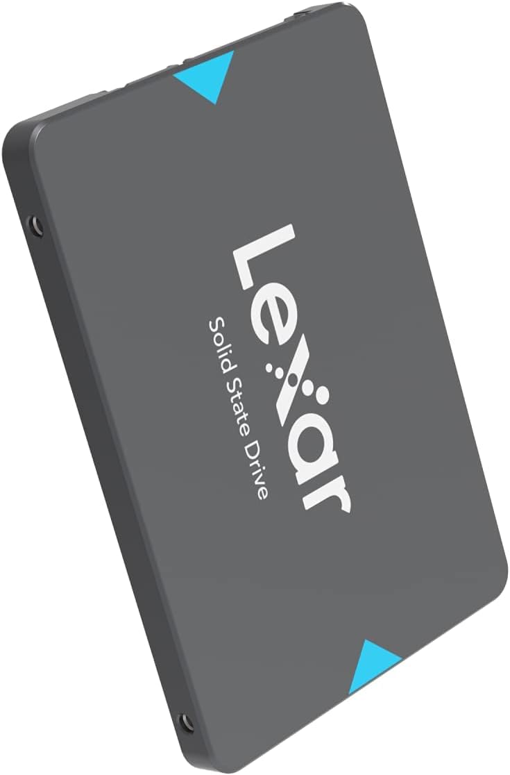 Lexar NQ100 SSD interno SATA III 2,5" 256 GB - Velocità di lettura fino a 550 MB/s - Unità SSD interna per laptop e desktop