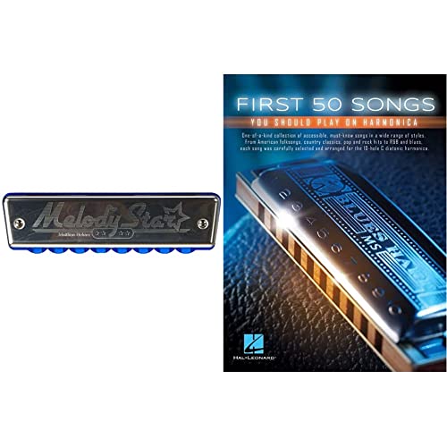 HOHNER MELODY STAR & First 50 Songs You Should Play On Harmonica: Noten, Sammelband für Harmonika
