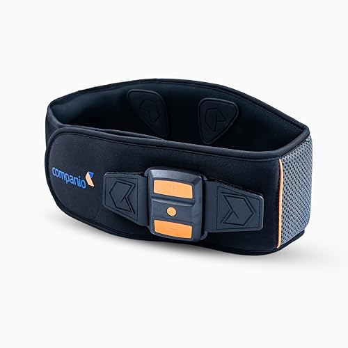 Image of TENS Back Pulse Back Massager Machine Belt for Lower Back Pain Relief, Targets Deep Tissue,Pain due to Sciatica & Arthritis , Muscle Strains & Spinal Recovery , Reduces Discomfort, Enhances Stability & Aids in Injury Recovery | Orthopaedic LS Belt | Cordless Rechargeable, Portable, Adjustable Therapy Lumbar Support Belt for Men & Women