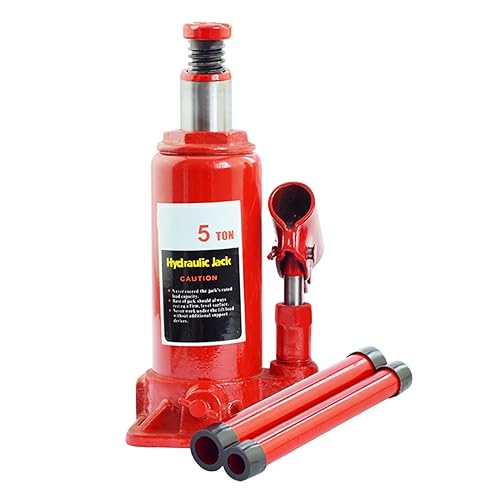 Gatos de Carretilla Hidráulico Vertical 5 Toneladas For Coche Camión Vehículo Todoterreno Herramienta
