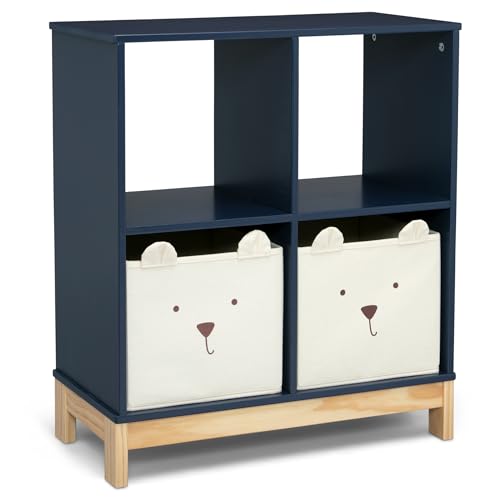 Image of babyGap by Delta Children Brannan Bear Bookcase with Bins, Navy