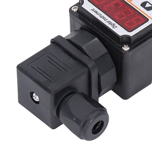 Pressure Transmitter, 0‑1.6Mpa Pressure Transmitter LED Pressure Sender Digital Display Pressure