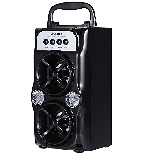 MS - 204BT Portable Bluetooth Speakers with Subwoofer Rich Bass Wireless Outdoor/Indoor Party Speakers MP3 Player Powerful Speaker FM Radio for Phone Computer PC Home TV MS - 204BT Portable Bluetooth Speakers with Subwoofer Rich Bass Wireless Outdoor/Indoor Party Speakers MP3 Player Powerful Speaker FM Radio for Phone Computer PC Home TV