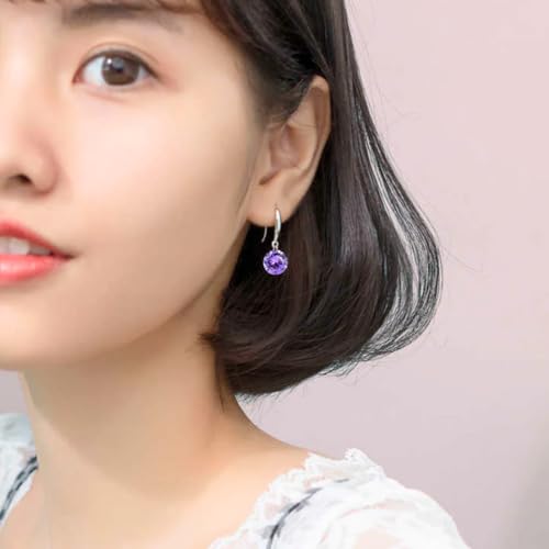 Image of Nilu's Collection Enchanting Light Weight Cubic Zircon Crystal Drop Earrings for Women and Girls, for Daily Use, Office Use