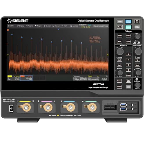 SIGLENT SDS3104X HD 4ch 1GHz fW^IVXR[v 12rbg Tv[g 4GS/s  400M g`Lv`[g 890,000 wfm/s FFT 10.1C`TFT-LCD Ódeʎ ^b`XN[