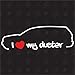 I Love My Duster ? autocollants Dacia, à partir de 10