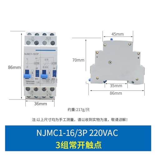 Relé de señal de pulso NJMC1 para control centralizado de iluminación en edificios 2