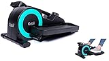 Cubii JR2, Untertisch-Ellipsentrainer, Fahrradpedal-Trainingsgerät, mit LCD-Fitness-Tracker-Bildschirm, einstellbarem Widerstand, Heimfitness, Aqua