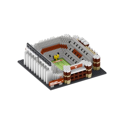 FOCO Texas Longhorns NCAA Mini BRXLZ Stadium - Darrell K Royal Texas Memorial Stadium