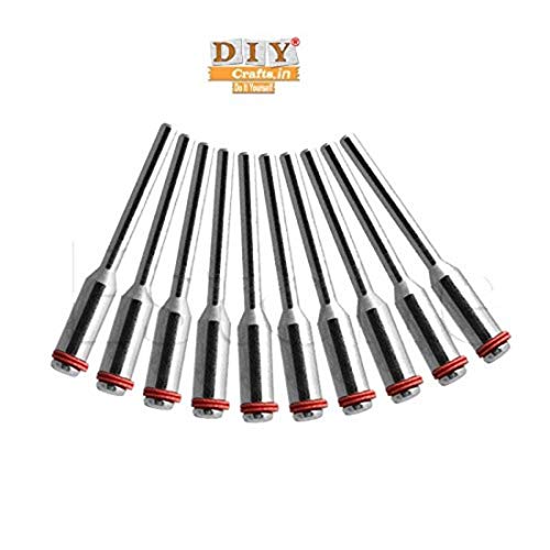 Image of DIY Crafts Design No # 13, Pack of 10 Pcs, Shank Arbor Cut-Off Wheel HSS Mandrel Holder Fit (Design No # 13, Pack of 10 Pcs)