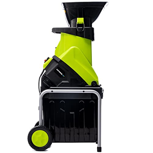 Earthwise GS70015 15-Amp Garden Corded Electric Chipper, Collection Bin by Earthwise - Image 3