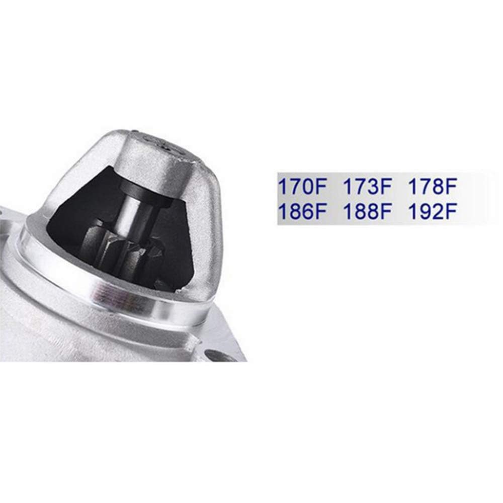 Diesel Engine Start Motor Pump Electric Starter Generator Set Motor Starter 12V 1.2KW QD114A (Forward)