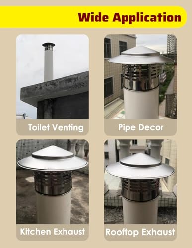 Tapones para Chimenea de Gas Natural Mantén tu Tejado Seco durante Tormentas Invernales 4