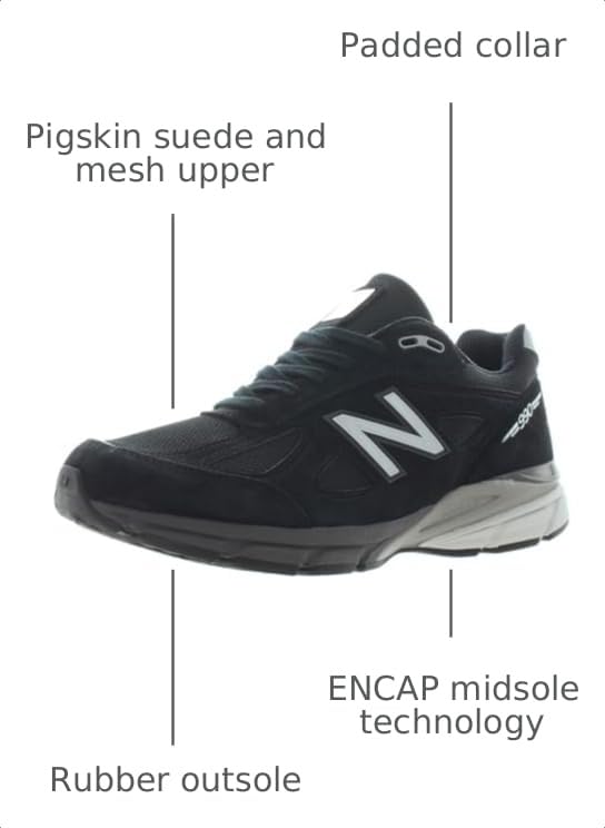 Image of New Balance Men's 990V4 Sneakers