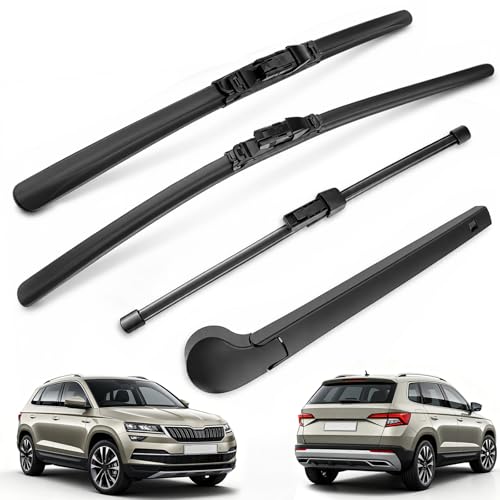 Balai D'essuie Glace Skoda Karoq Avant Arrière | Roulez Serein sous la Pluie