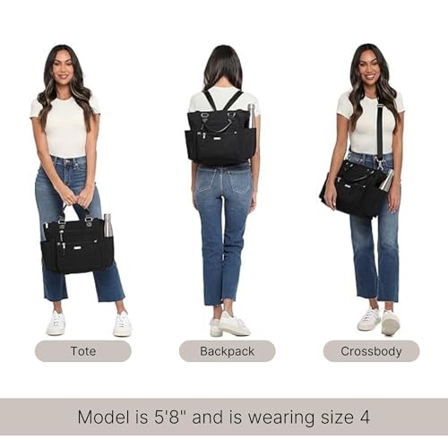 Mochila convertible 3 en 1 ligera para viaje 15x12 pulgadas miniatura 5