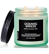 M&SENSE Geurkaarsen in glas, 550 g, lavendel, kamille, natuurlijke