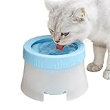 Auslaufsicherer Wassernapf für Hunde – schwimmender Spender ohne Tropfen, rutschfeste Haustierschale | Anti-Spritz-Design mit großem Fassungsvermögen, reisesicherer Trinknapf für Haustiere für Zuhause