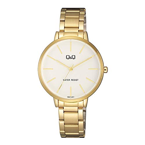 Q&Q Analog White Dial Womens Watch-QB57J001Y (B08V52JWDY) Amazon Price History, Amazon Price Tracker