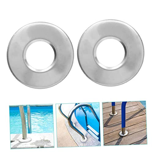 Cubiertas decorativas para escalera de piscina de acero inoxidable miniatura 7