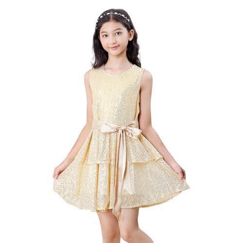 Century Star Birthday Dress for Girls Party Dress Girls Sequin Dress Sparkly Formal Prom Party Fancy Kids Graduation Dresses2
