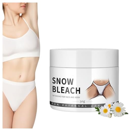 Crema Antimanchas Oscuras para la Cara y el Cuerpo, Snow Bleach para Partes Intimas, Crema Aclaradora, Crema para Axilas, Axilas, Cuello, Espalda, Piernas, Codos y Áreas Privadas Cream