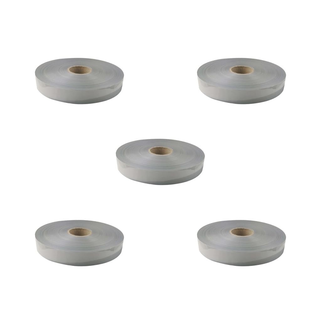 5 Set de cinta reflectante de transferencia de calor de vinilo para ropa, 30 mm